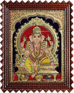 Ganesha Tanjore Painting