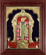 Madurai Meenatchi Amman Tanjore Painting