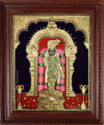 Madurai Meenatchi Amman Tanjore Painting