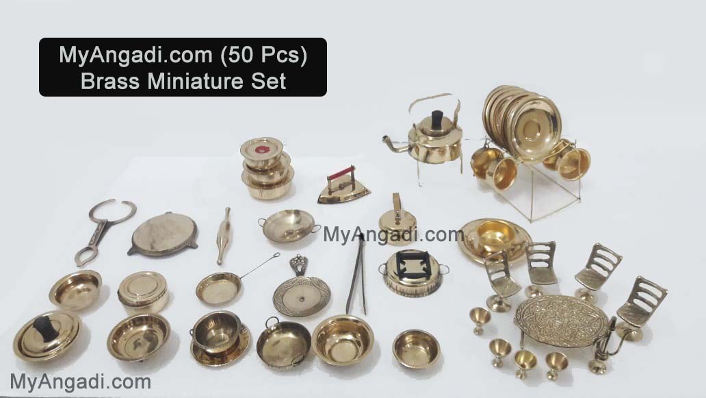 Kids Miniature Set - 50 Pcs Set