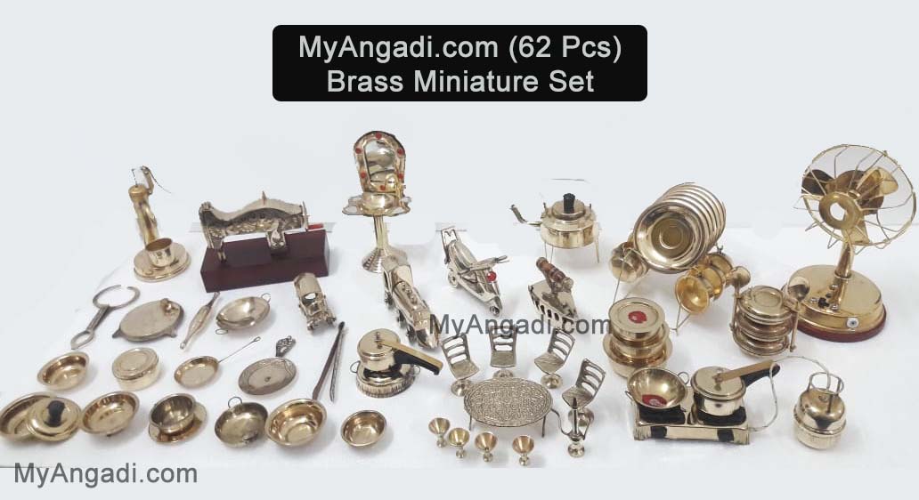 Kids Miniature Set - 62 Pcs Set