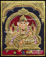 Ganesha Tanjore Painting