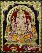 Ganesha Tanjore Painting