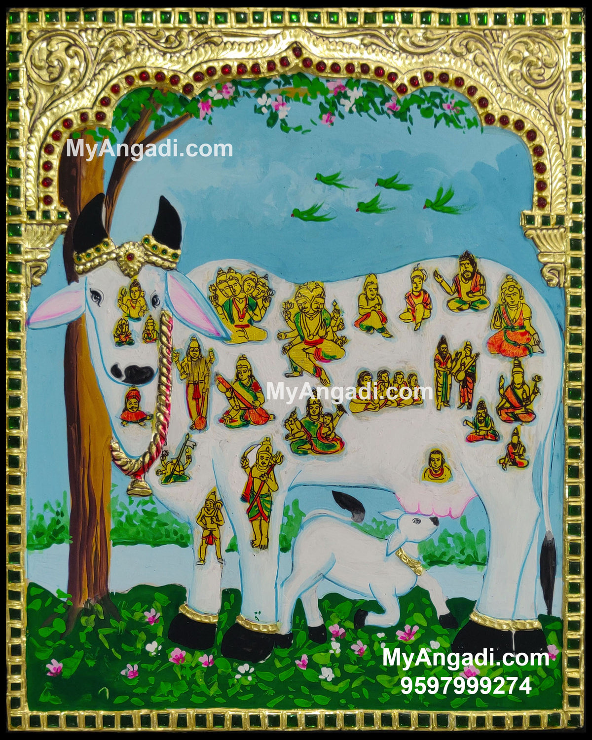 Komatha Tanjore Painting