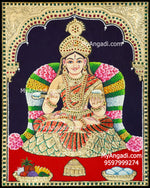 Annapoorani tanjore painting