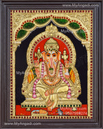 Ganapati Tanjore Painting