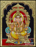 Ganesha Tanjore Painting