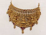 Kanakdharaa - Pure Silver Choker Necklace with Gold Polish