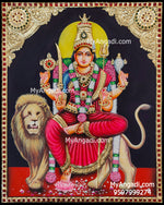 Durgai 3d Tanjore Painting