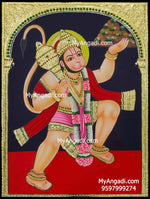 Hanuman Tanjore Painting