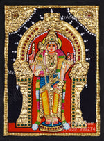 Murugan Small Tanjore Painting
