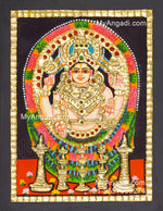 Chittanikarai Bagavathi Amman Tanjore Painting