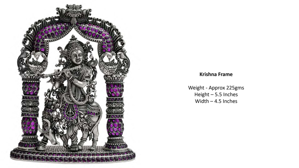Krishnar Silver Idol