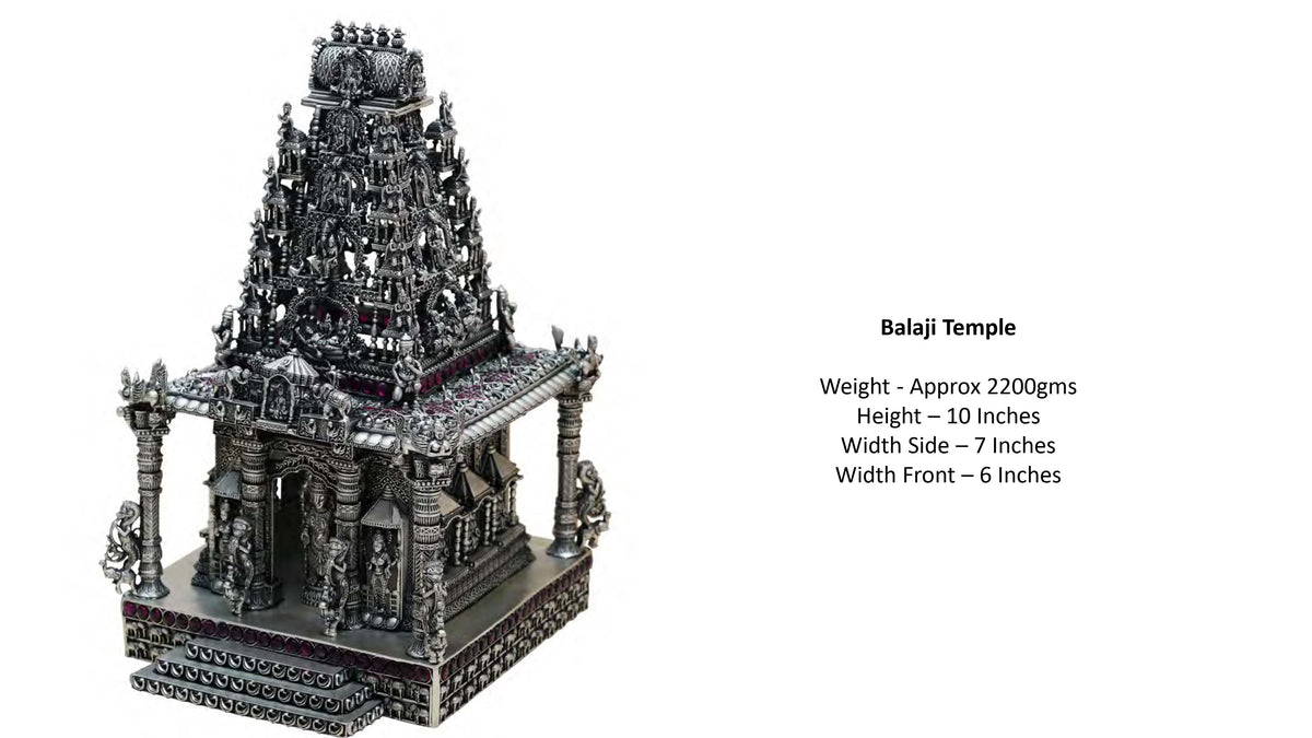 Balaji Temple Silver Idol