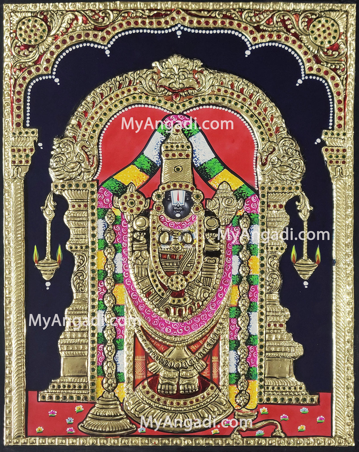 Balaji Tanjore Painting