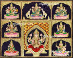 Ashtalakshmi Tanjore Painting