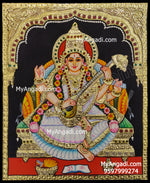 Saraswathi Tanjore Painting