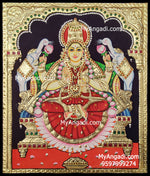 Gaja Lakshmi Tanjore Painting