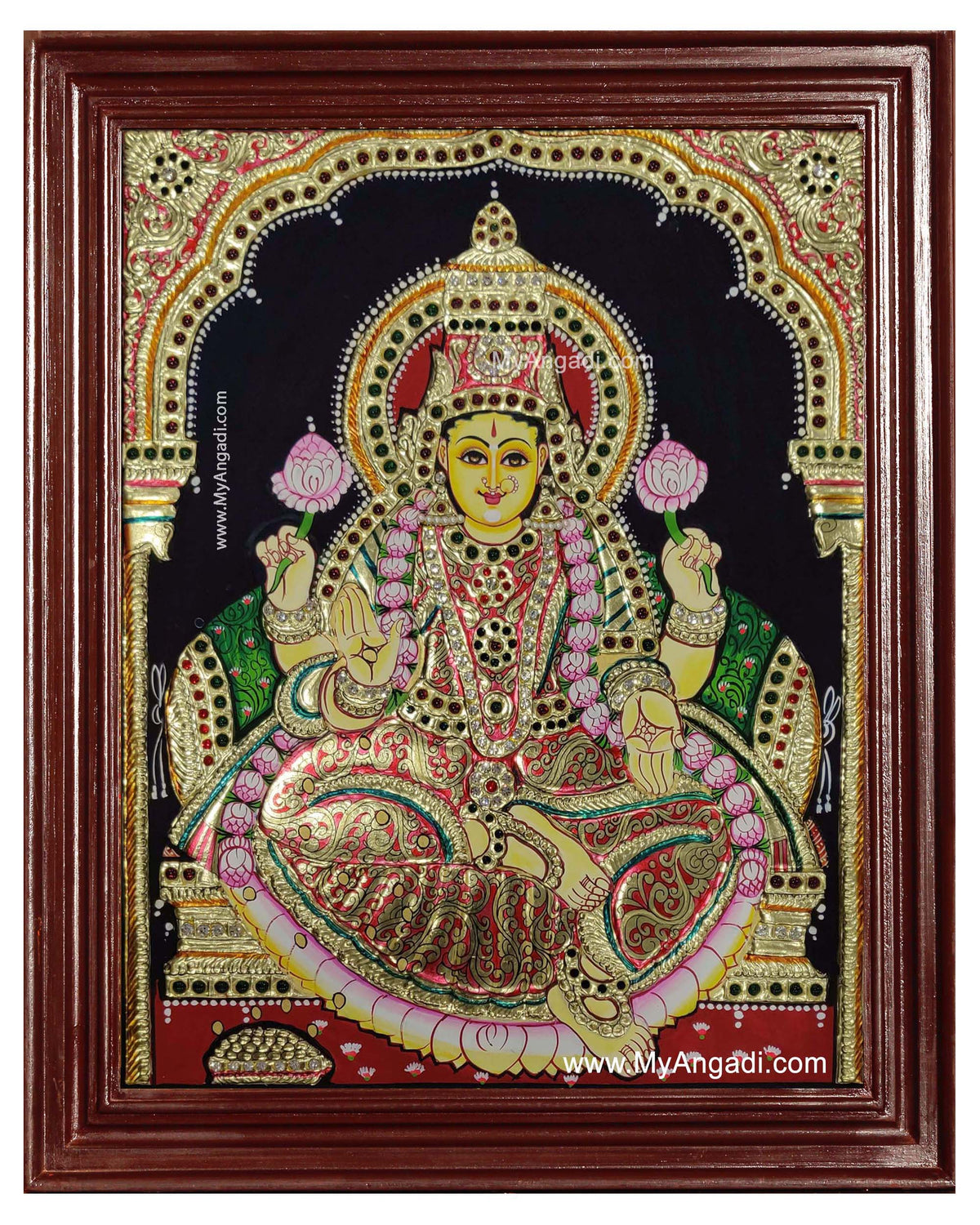 Mahalakshmi Tanjore Painting