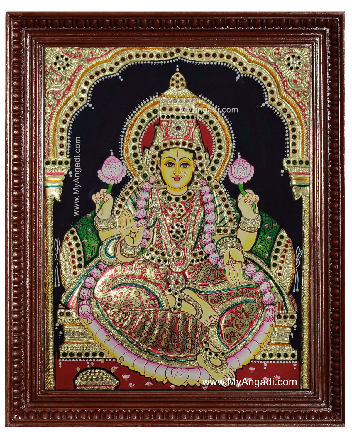 Mahalakshmi Tanjore Painting