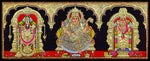Balaji Saraswathi Murugan Tanjore Painting