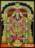 3D Balaji Lakshmi Tanjore Painting