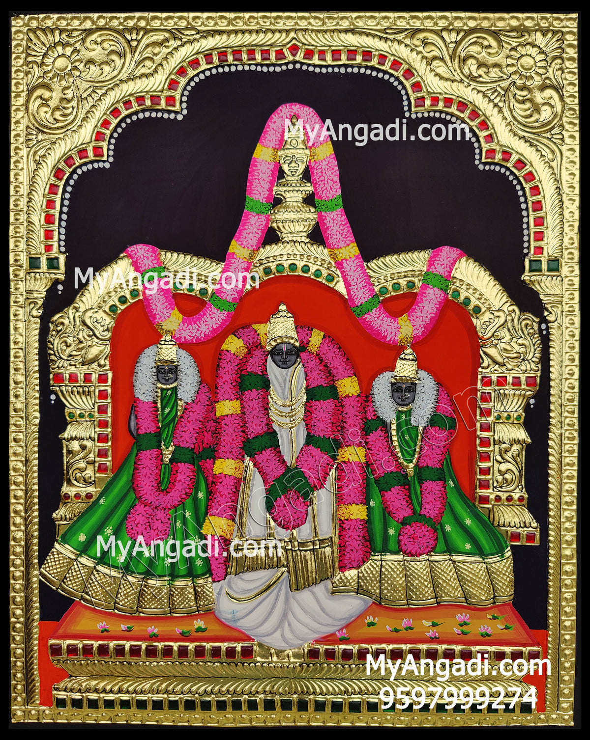 Kuladeivam Tanjore Painting