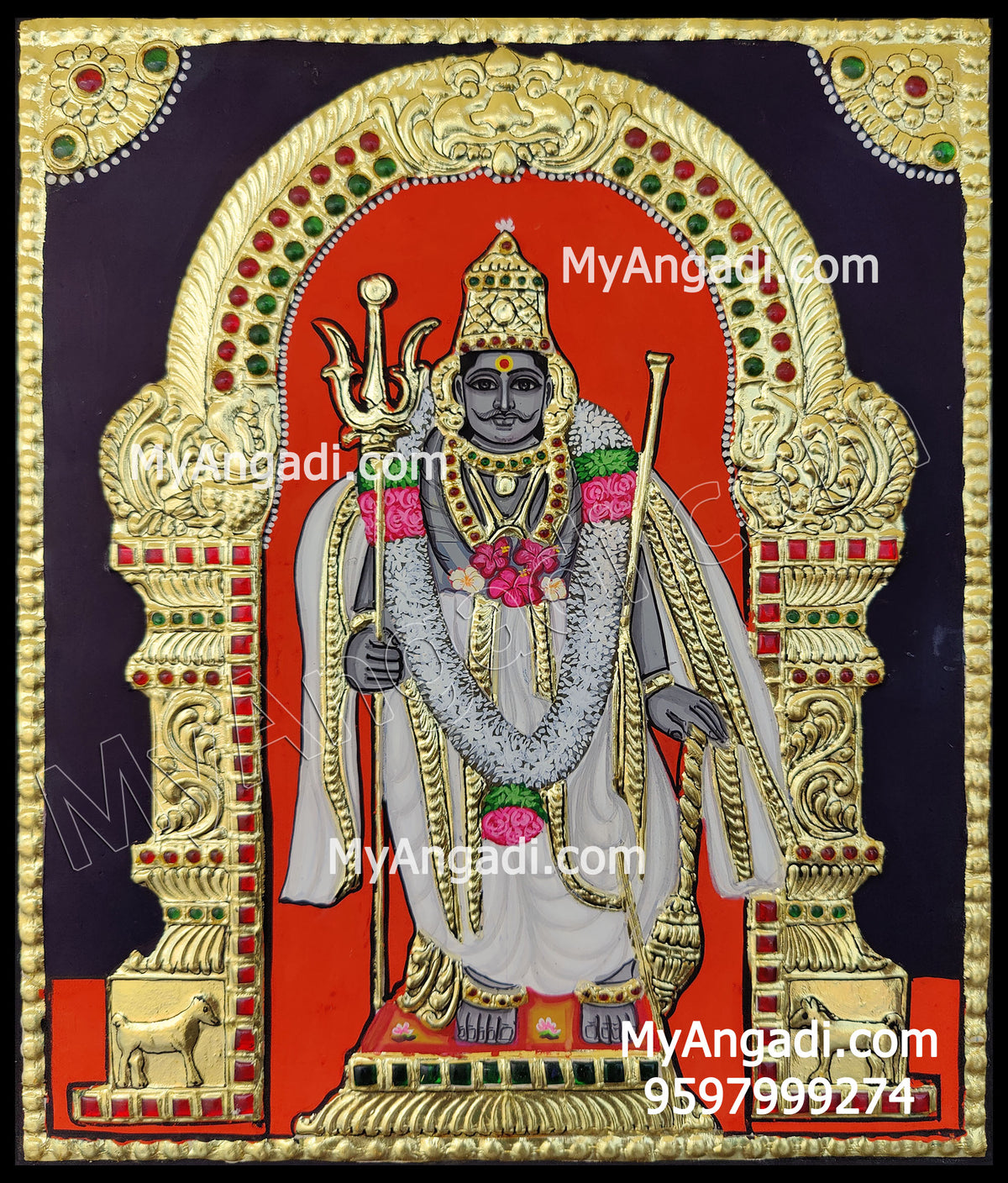 Kuladeivam Tanjore Painting