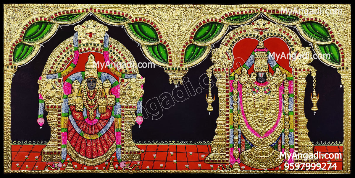 Balaji Thayar Tanjore Painting