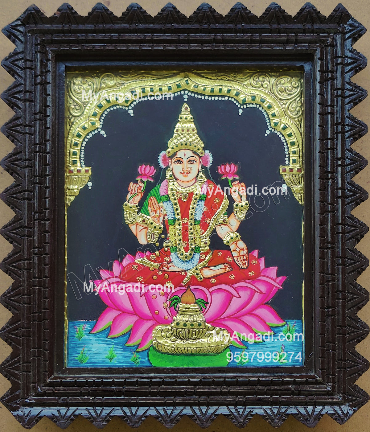 Lakshmi Tanjore Painting