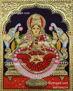 Gajalakshmi Tanjore Painting