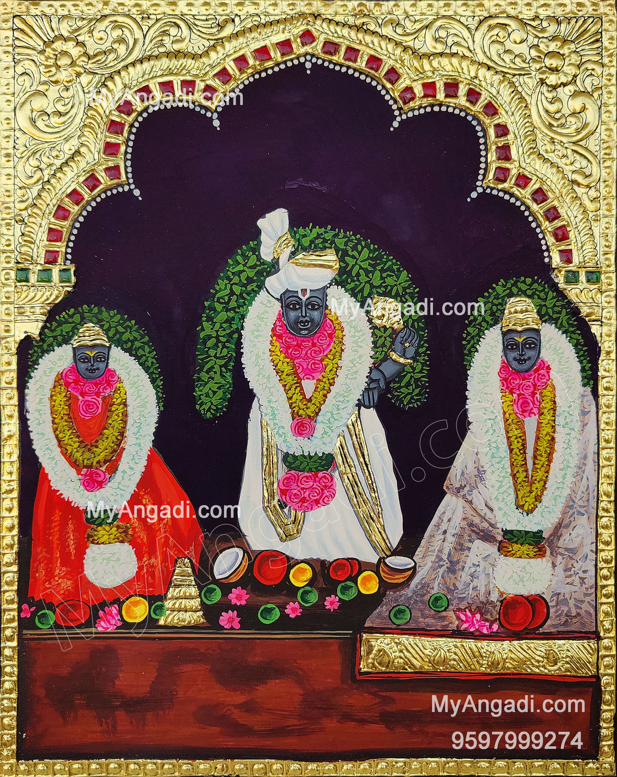 Kuladeivam Tanjore Painting