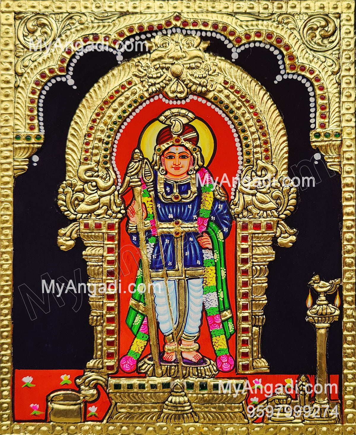 5 Set Tanjore Paintings