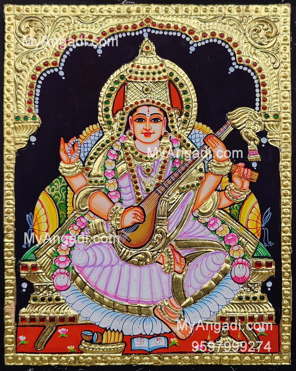 5 Set Tanjore Paintings