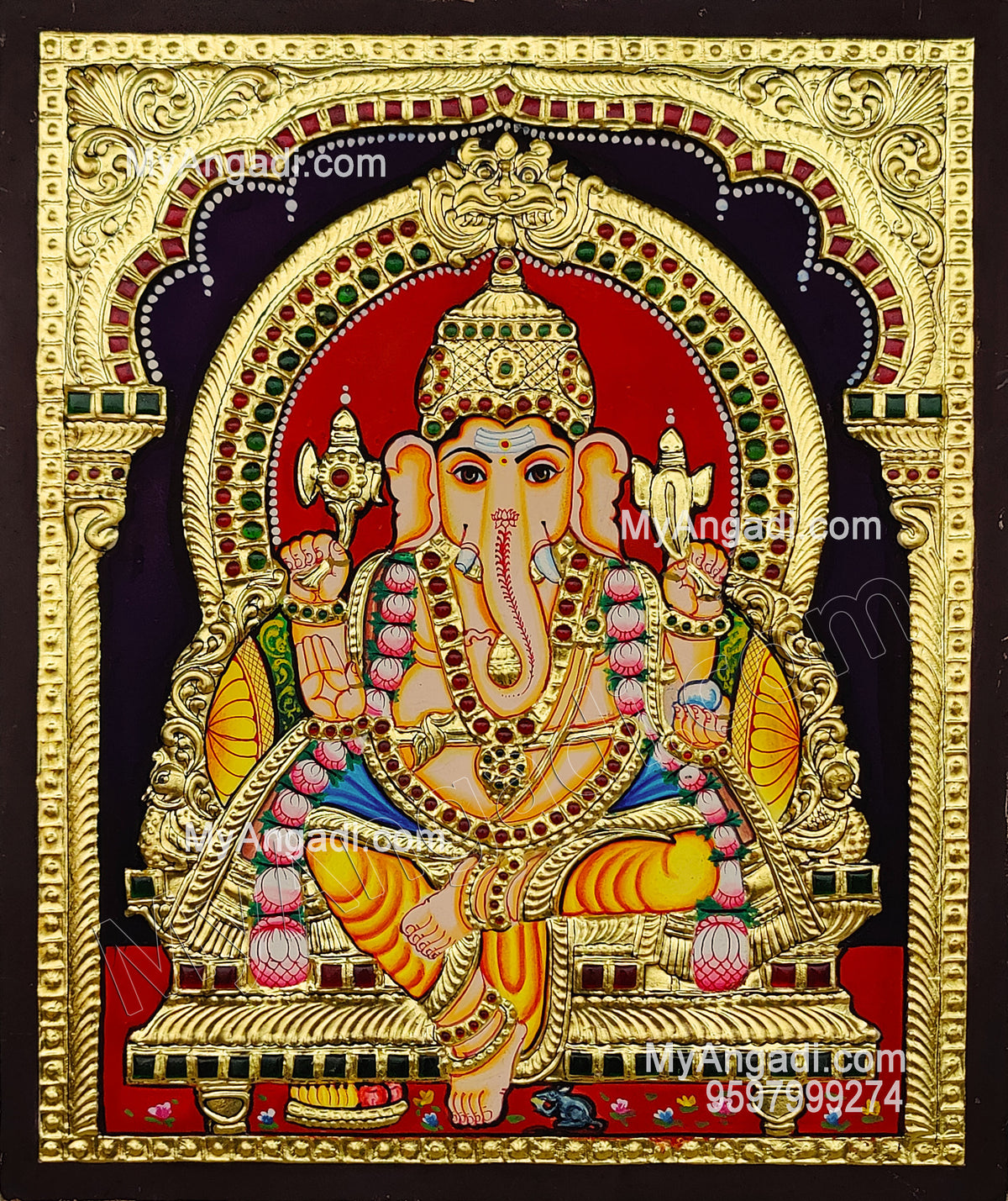 5 Set Tanjore Paintings