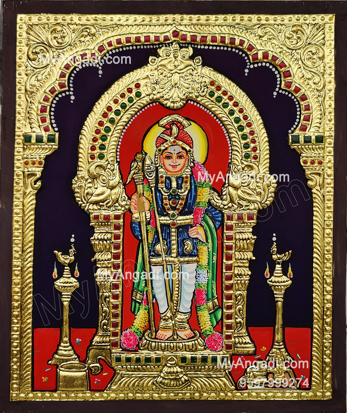 5 Set Tanjore Paintings