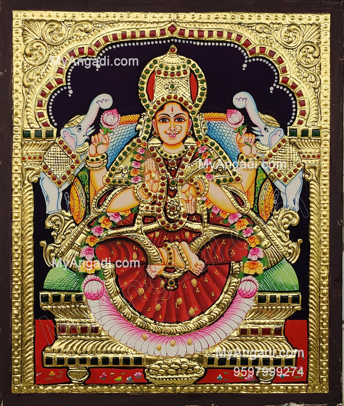 5 Set Tanjore Paintings