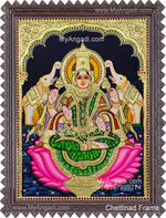 Gajalakshmi Tanjore Painting