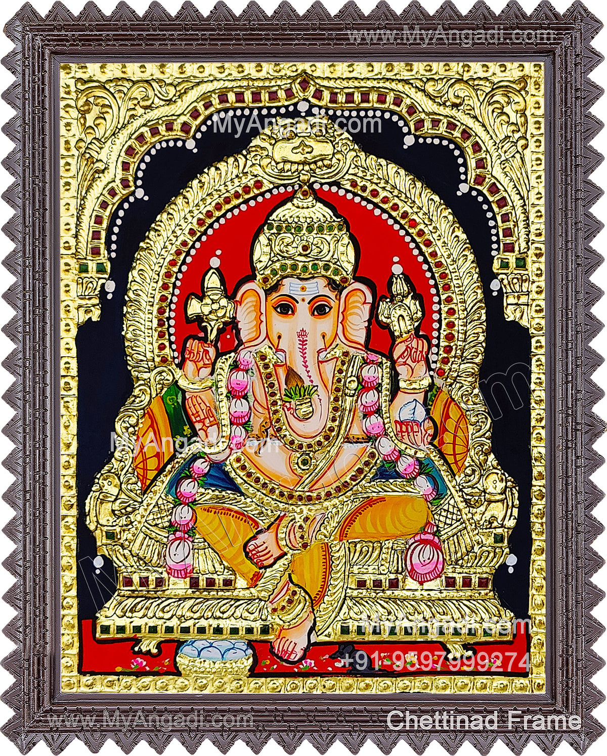 Ganehsa Tanjore Paintings