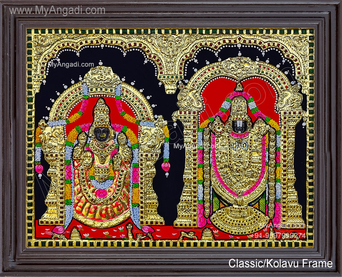 Balaji Thayar Tanjore Painting