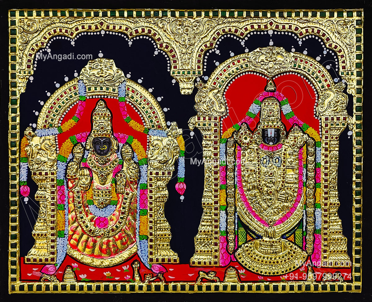 Balaji Thayar Tanjore Painting