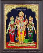 Murugan Valli Deivanai Tanjore Painting