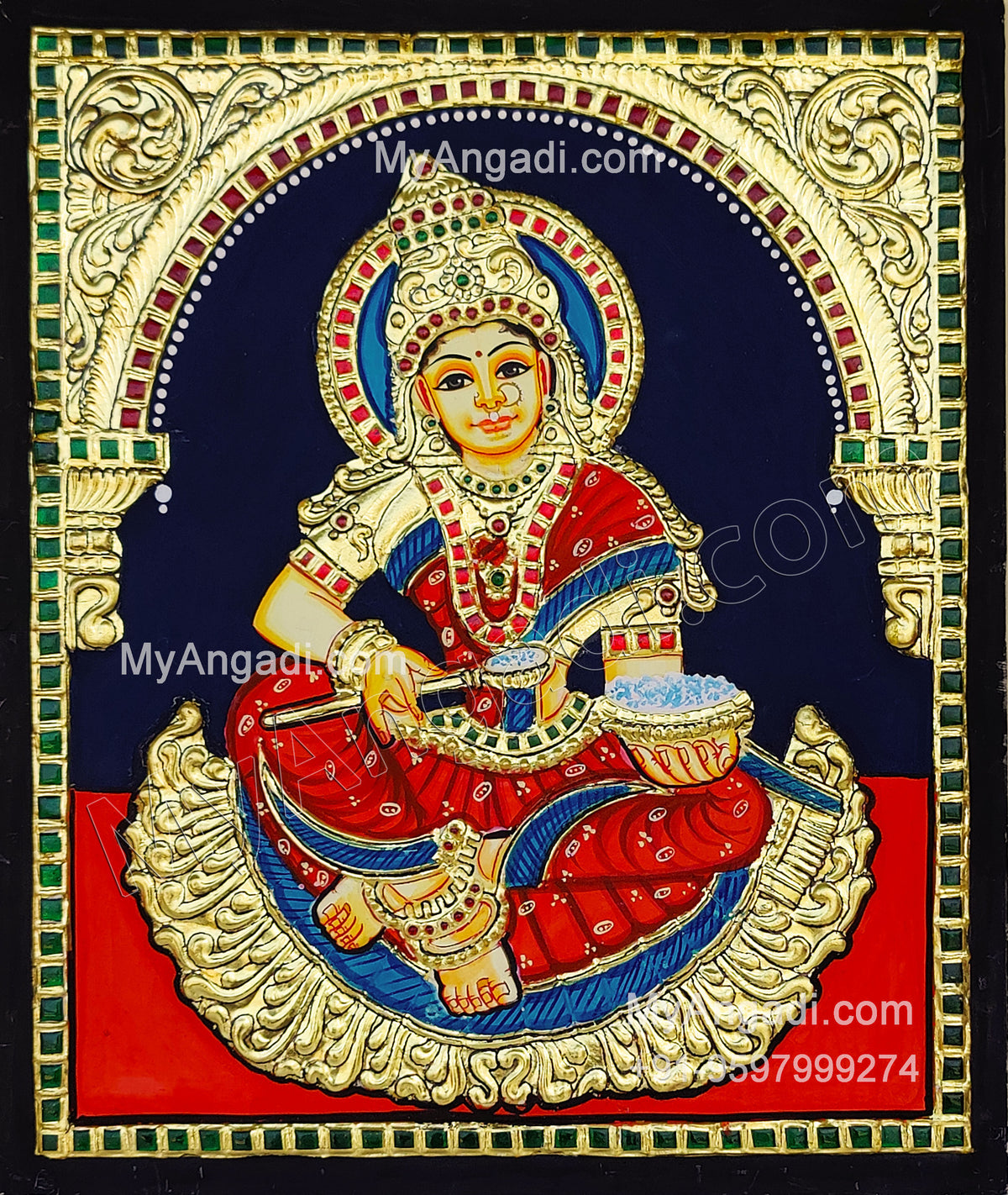 Annapoorani Tanjore Painting