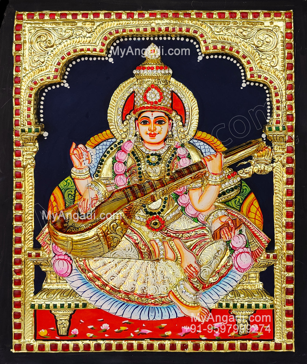 3D 5 Set Tanjore Paintings