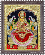 Gajalakshmi Tanjore Painting