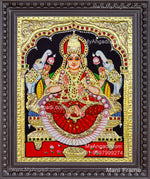 Gajalakshmi Tanjore Painting