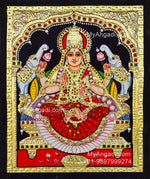 Gajalakshmi Tanjore Painting