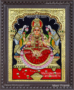 Gajalakshmi Tanjore Painting