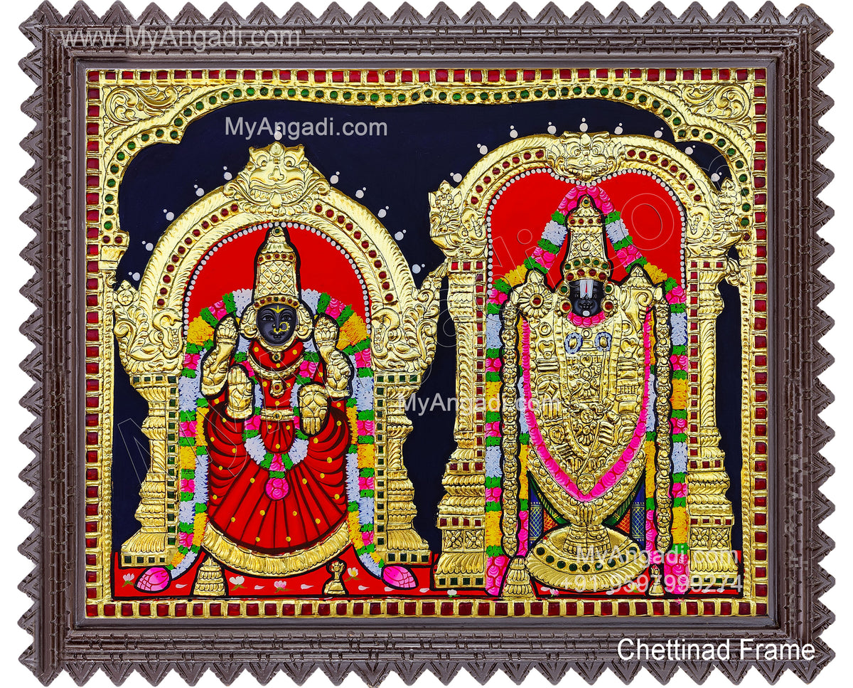 Balaji Thayar Tanjore Painting