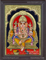 Ganesha Tanjore Painting